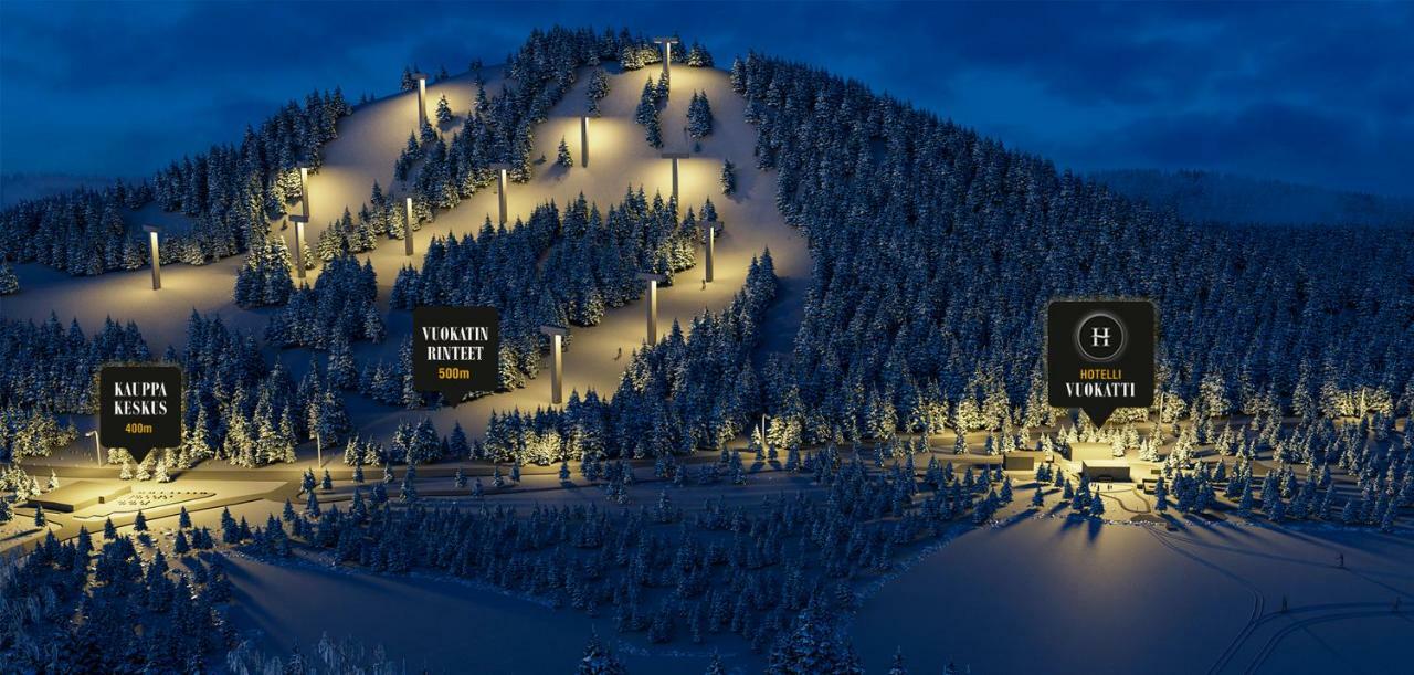 Aateli Lakeside Chalets - Former Vuokatti Suites Eksteriør bilde
